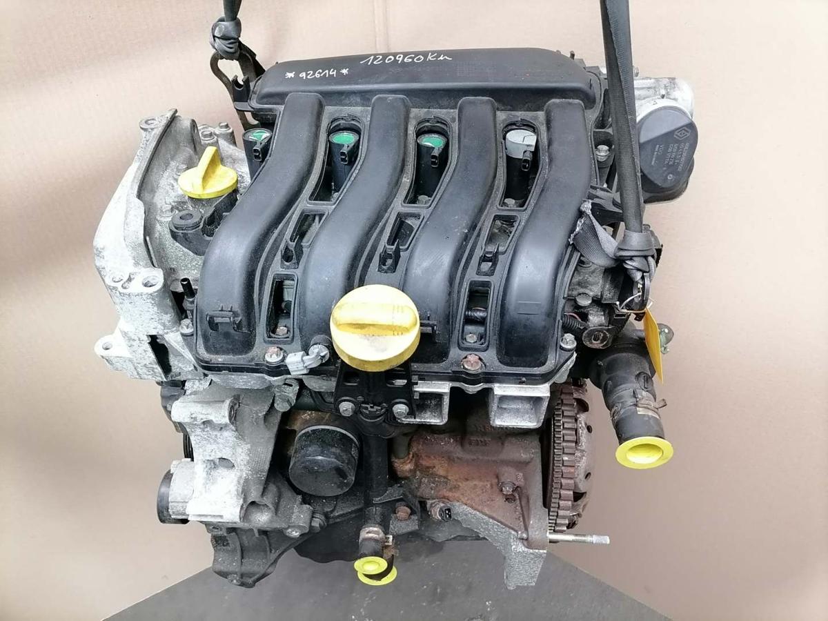 Renault Clio 3 original Motor K4M804 1,6 65KW funktionsgeprüft Bj.2005
